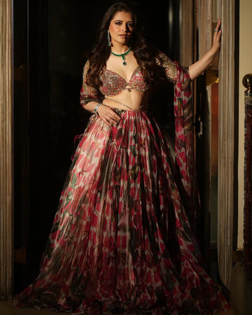 Phuljhadi Floral Lehenga Choli