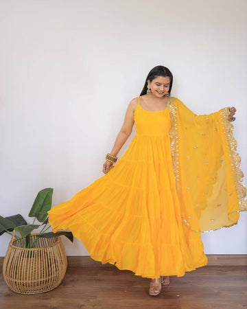 Gown Style Anarkali Set