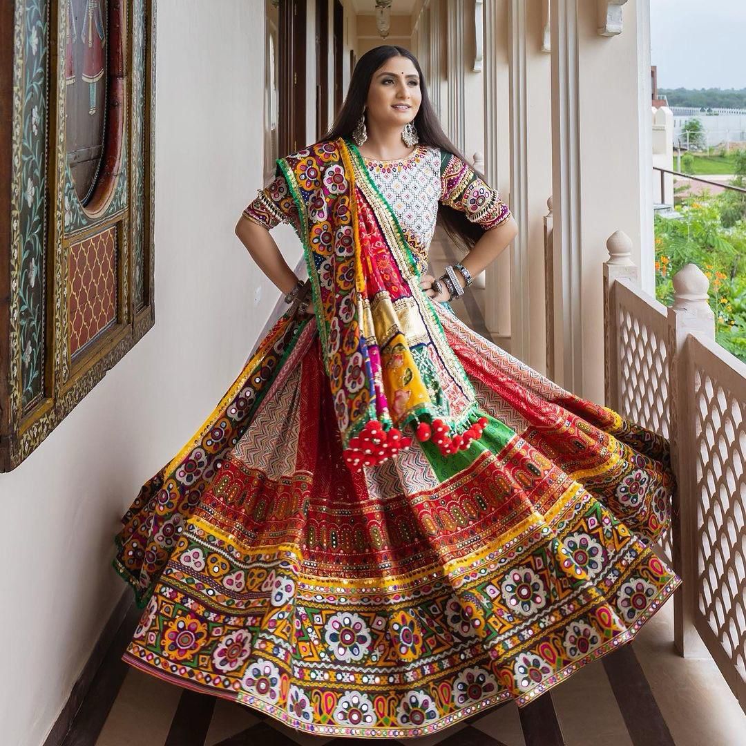 Kesar Kruti Navratri Lehenga Choli