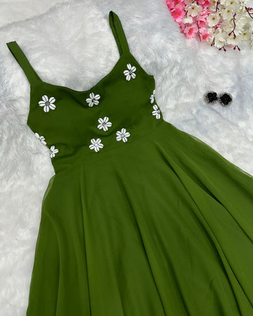 Easy Festival Flared Gown
