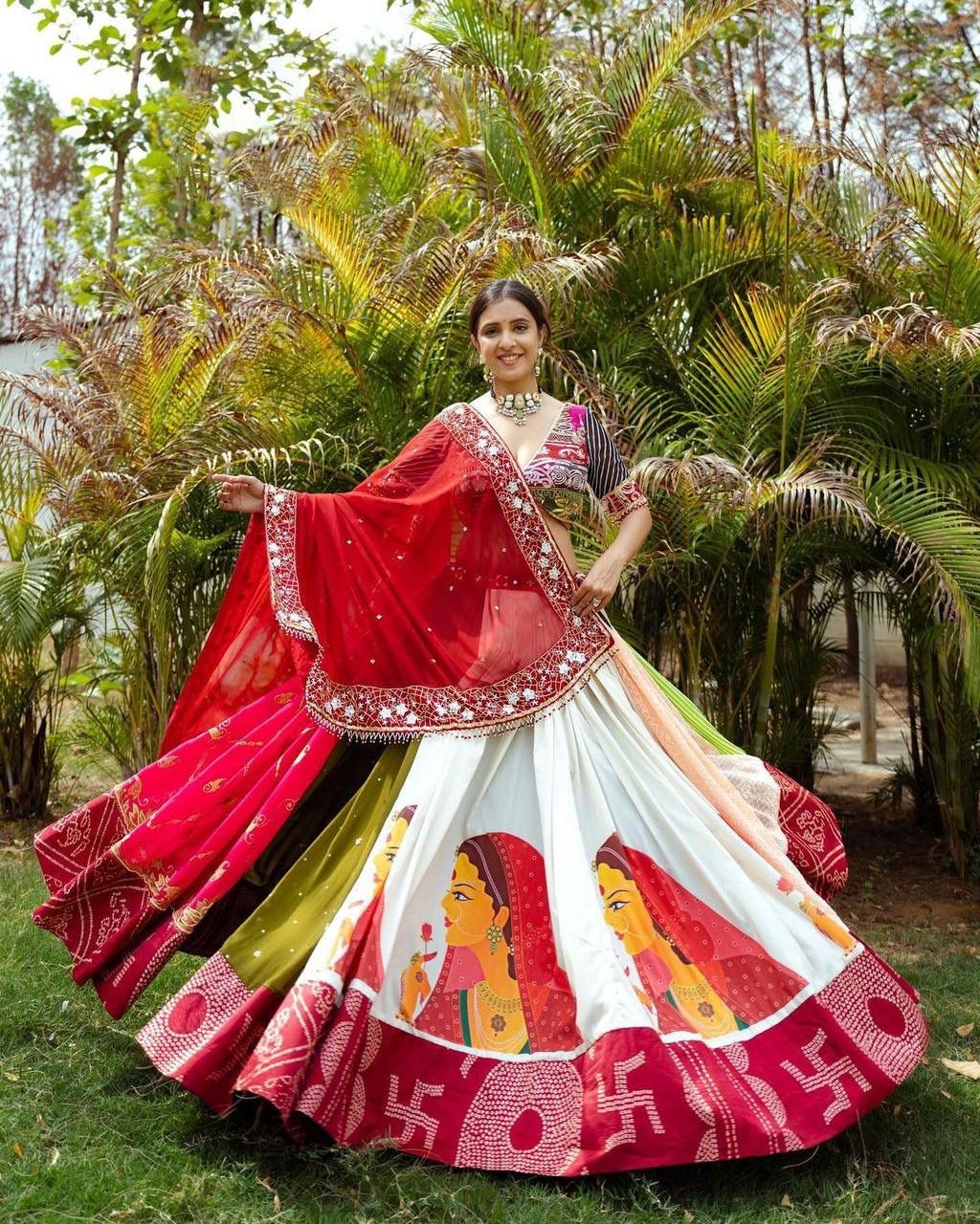 Nayan Glamour Navratri Lehenga Choli