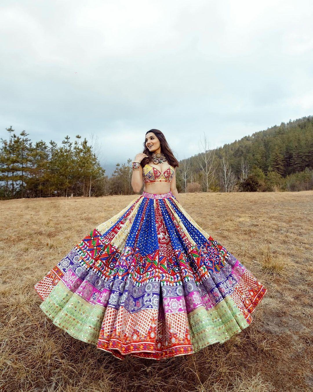Vibrate Raas Reverie Navratri Lehenga Choli