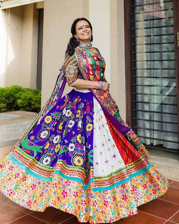 Dhamaal Dandiya Navratri Lehenga Choli