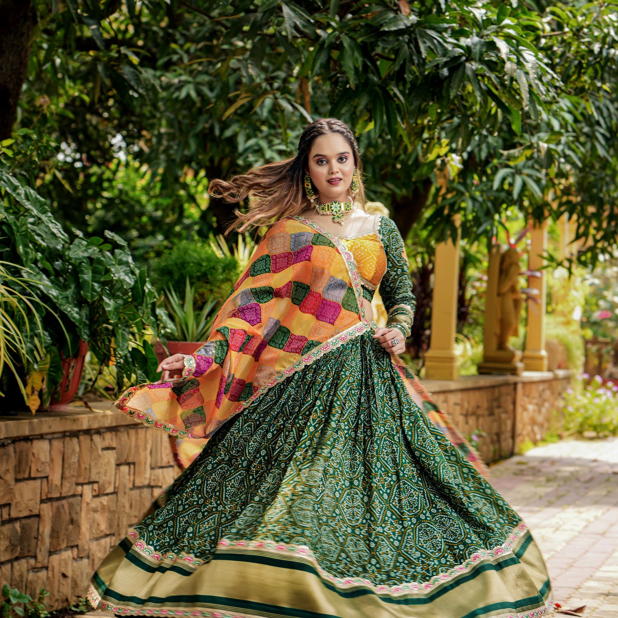 Ethereal Elegance Navratri Lehenga Choli