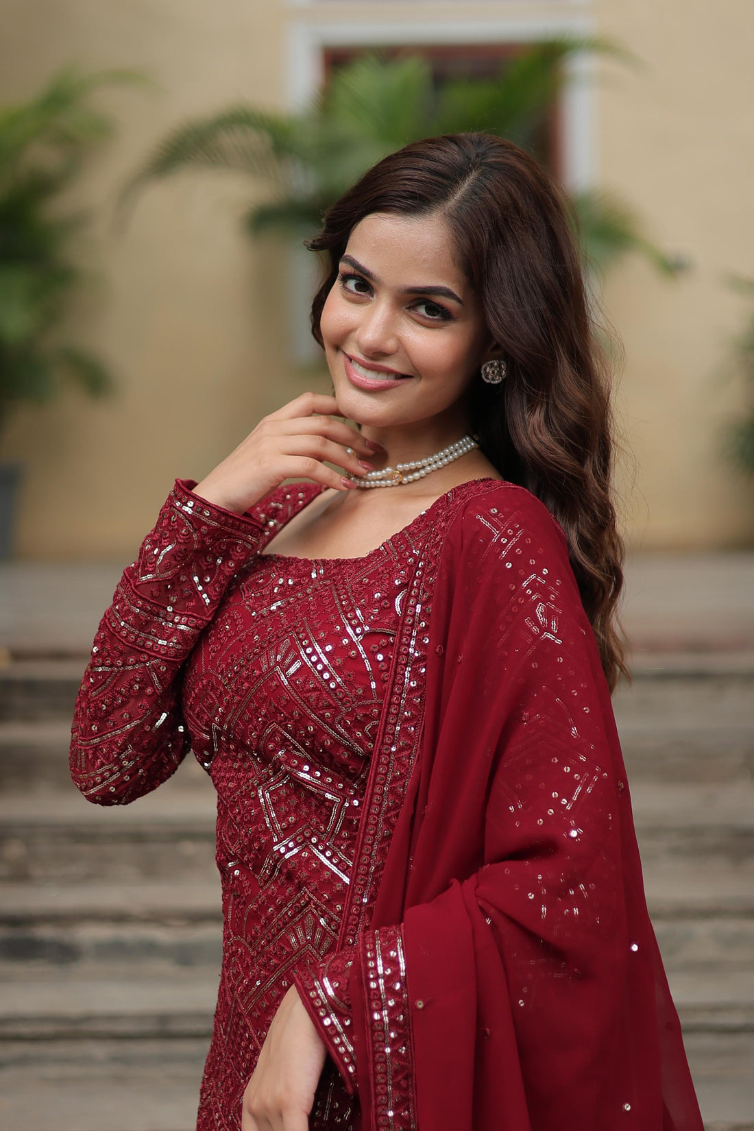 Premium Designer Kurti-Sharara-Dupatta Collection