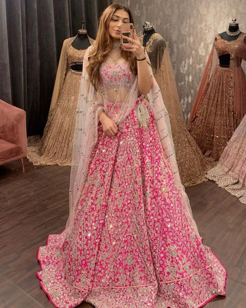 Regal Silk Cascade Lehenga Choli