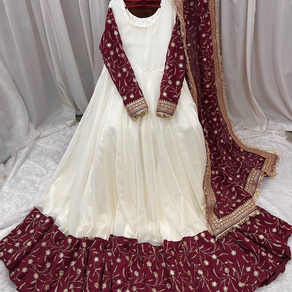 Nazakat Noor Anarkali Gown