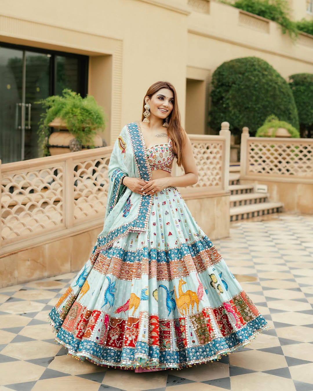 Taali Tadka Navratri Lehenga Choli