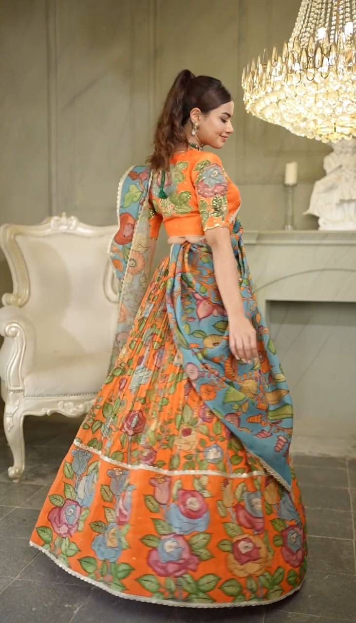Leheriya Raas Navratri Lehenga Choli