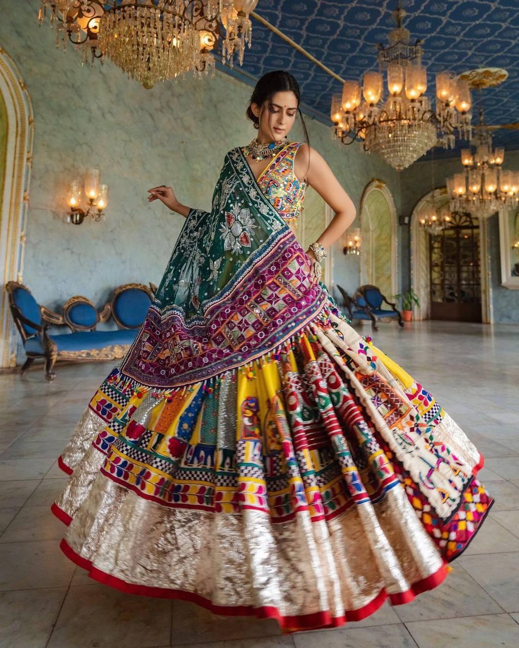 Twirling Navratri Ghagra Choli