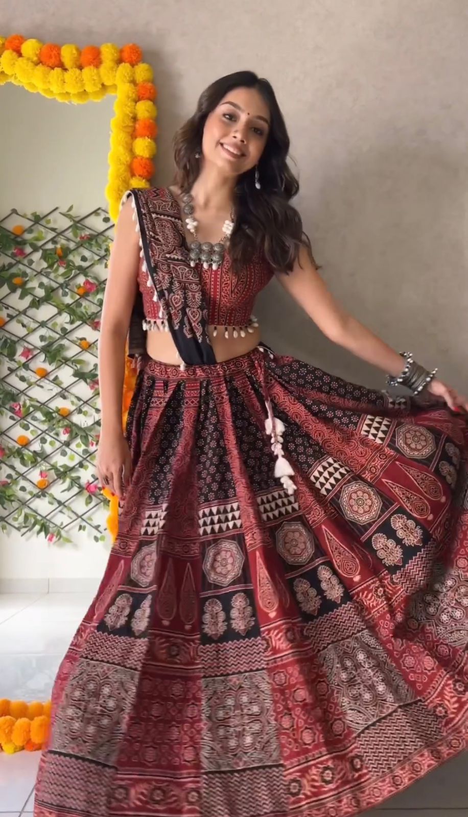 Helia Charm Navratri Lehenga Choli With Store Images