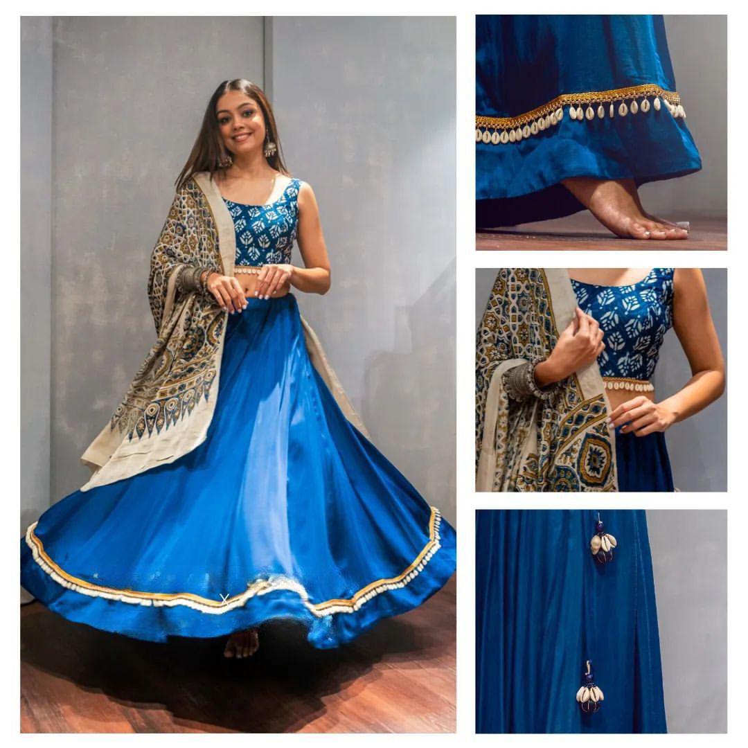Zane Charm Navratri Lehenga Choli With Store Images