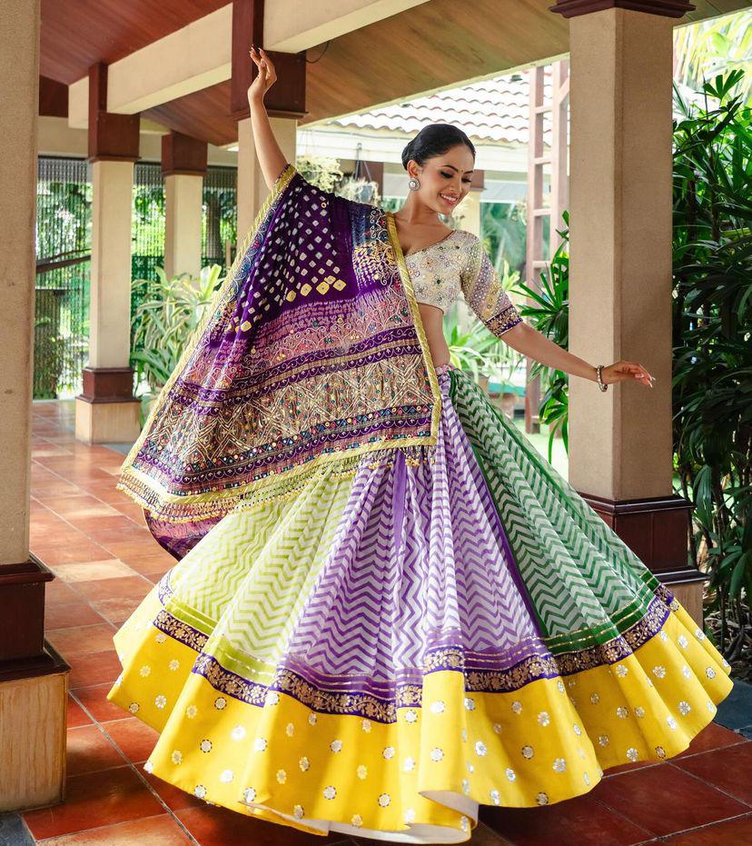 Disha Sparkle Navratri Lehenga Choli