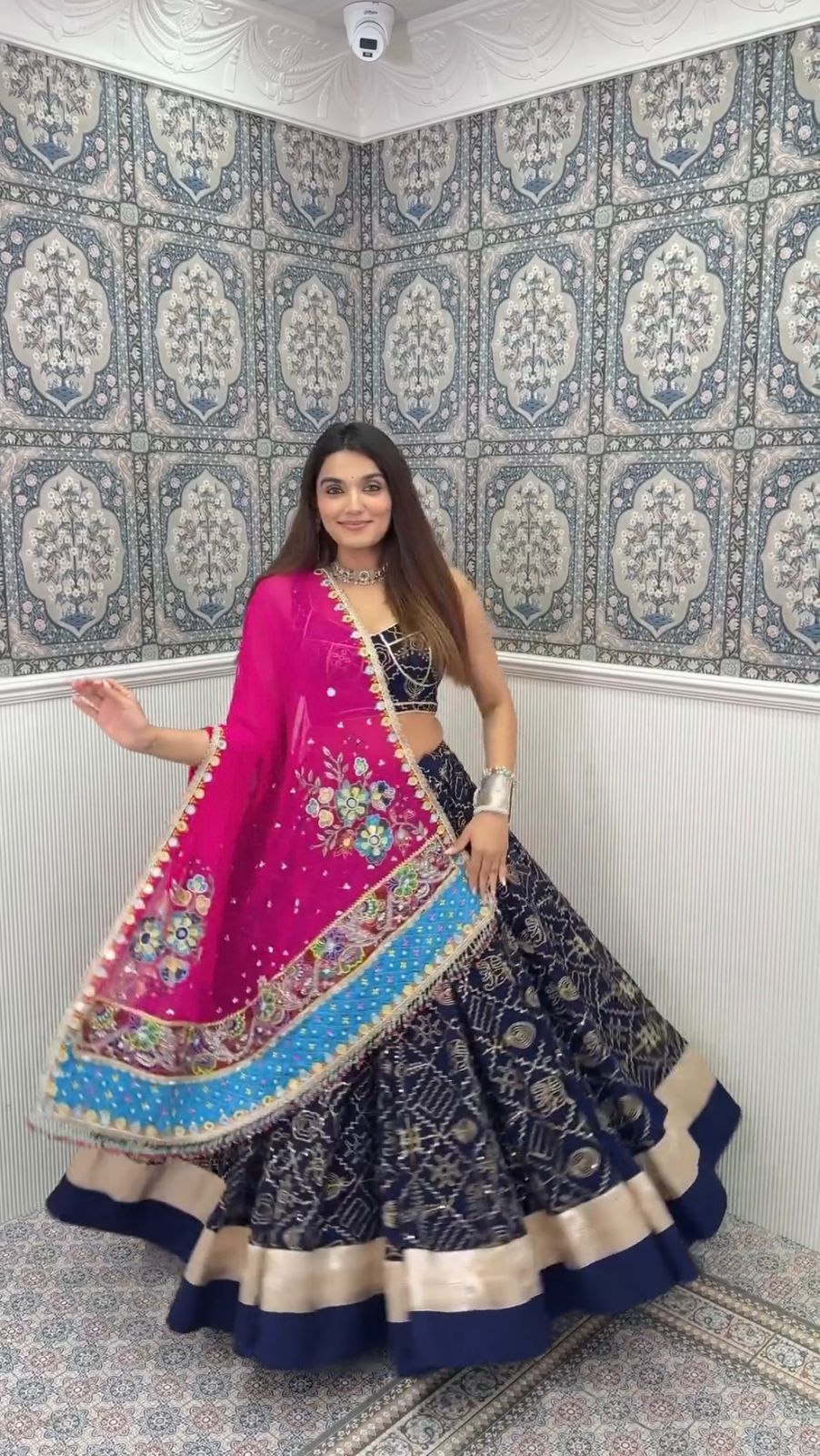 Nayan Designer Navratri Lehenga With Store Images