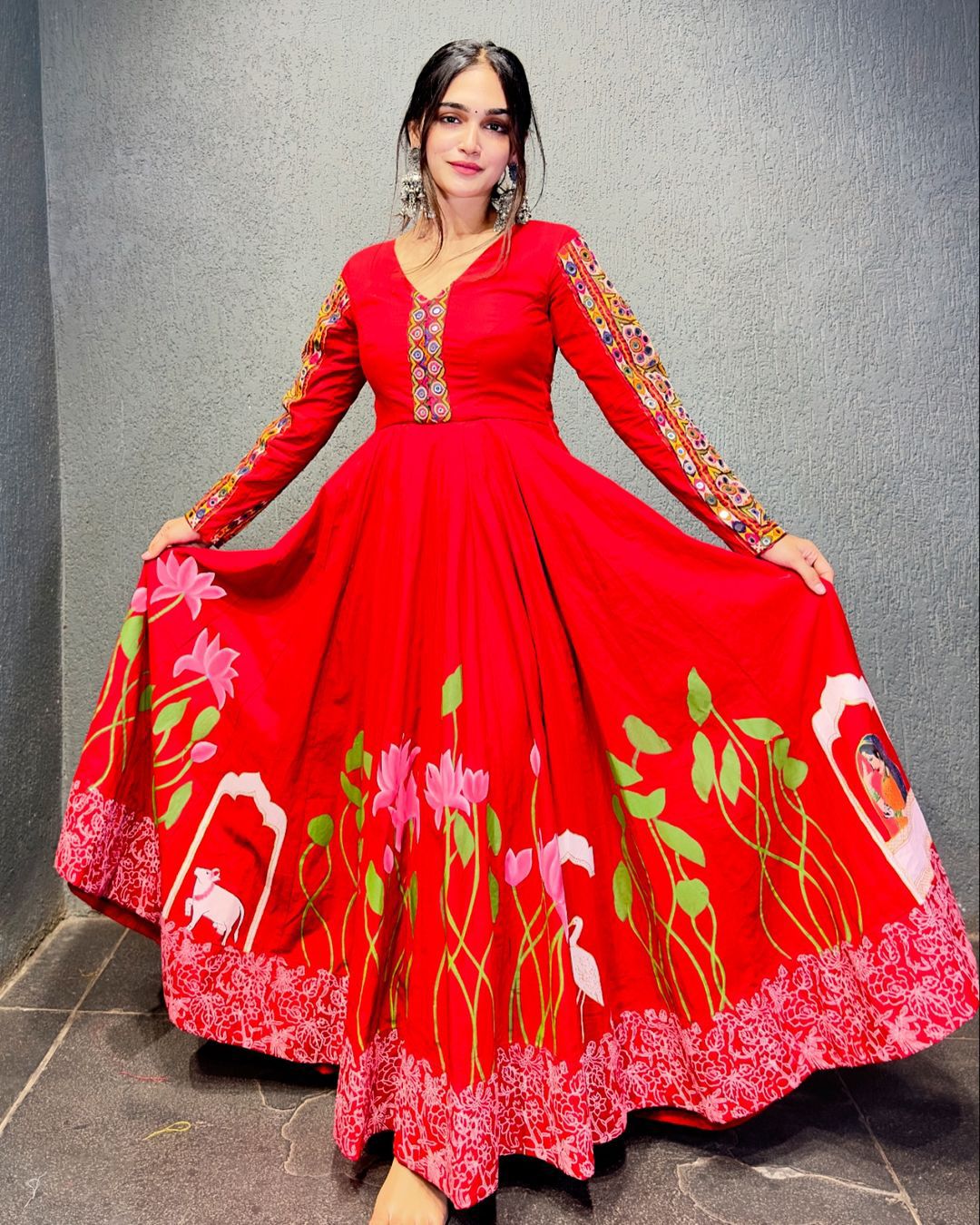 Zahri Gown With Dupatta
