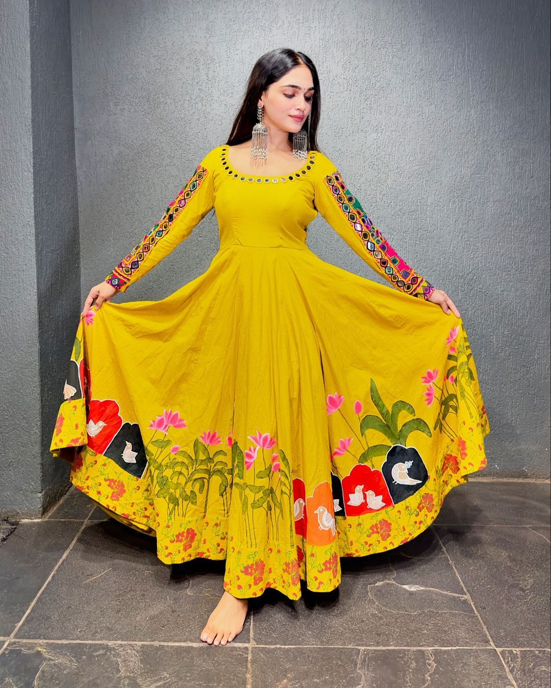 Zahri Gown With Dupatta