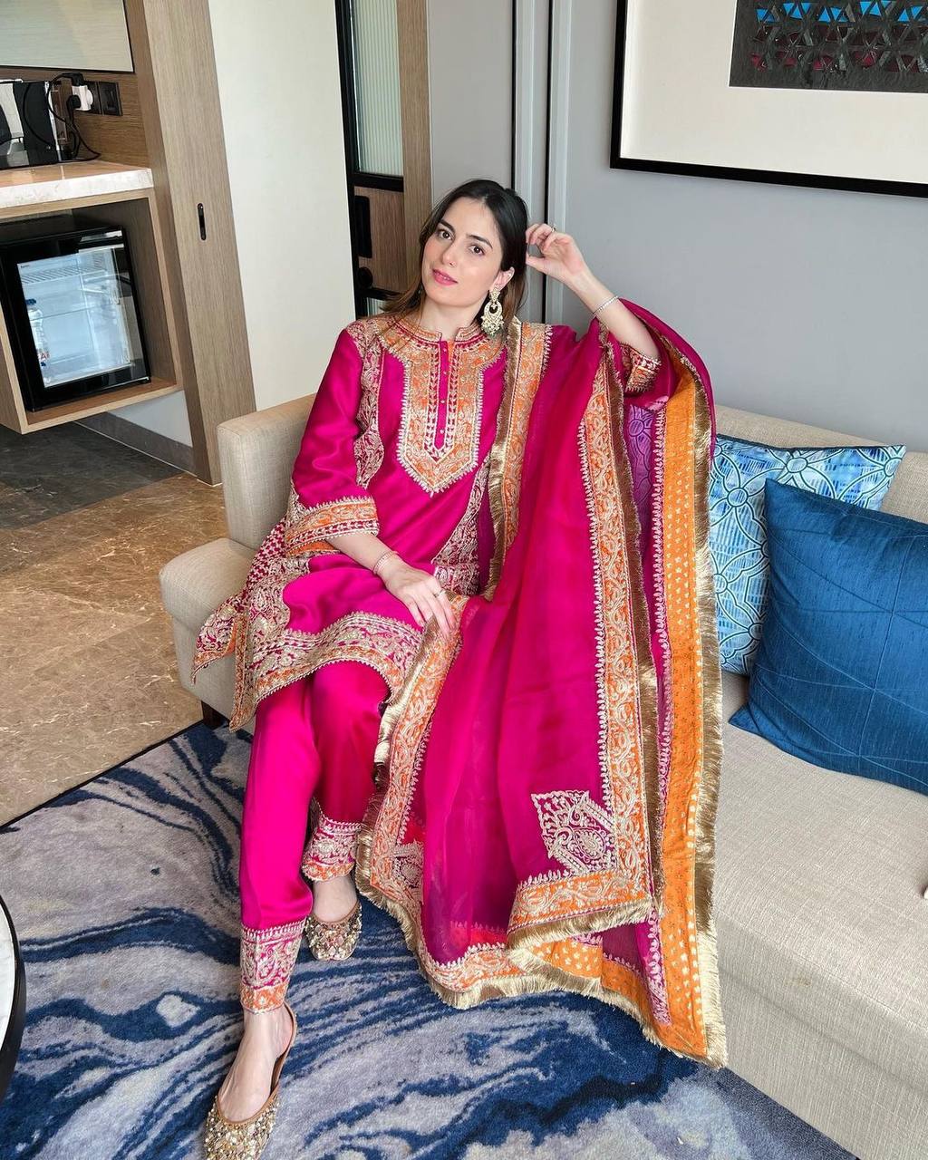 Designer Pink Wedding Suit