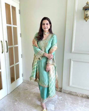 Trending Designer Set with Digital Print Dupatta